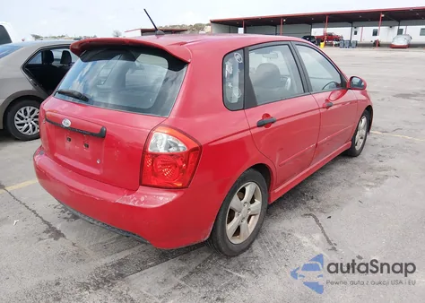 2008 Kia Spectra5 Sx z USA, uszkodzony, nr VIN KNAFE161385018165
